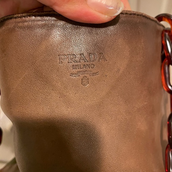 Vintage Prada Reversible Tote- Authenticated by Real Authentic - Picture 8 of 15